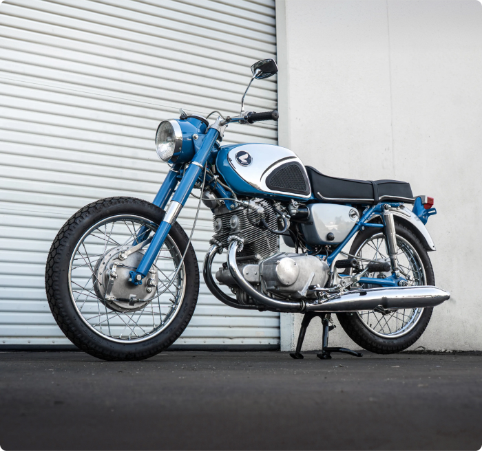 1966 Honda Superhawk MC image 1