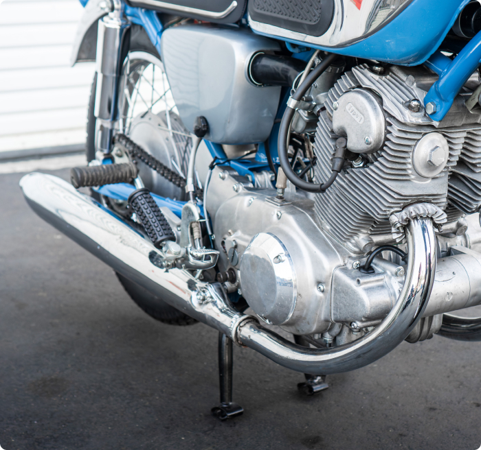 1966 Honda Superhawk MC image 2