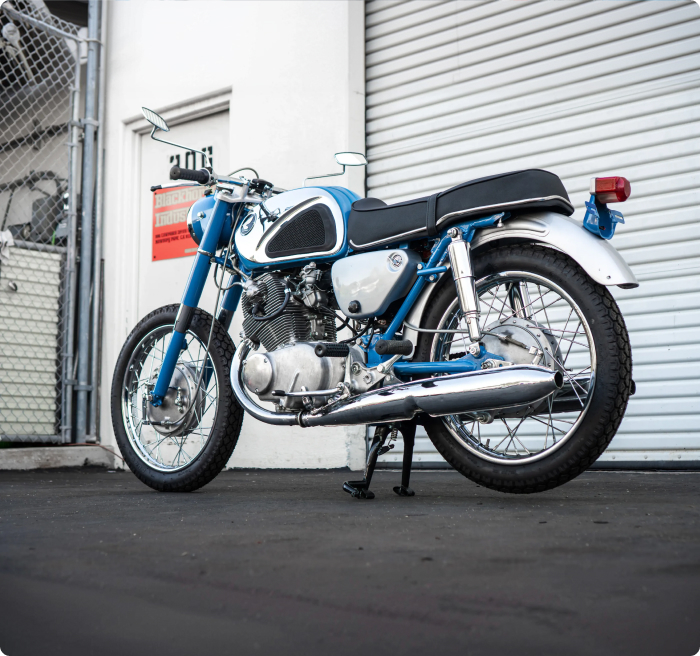 1966 Honda Superhawk MC image 3