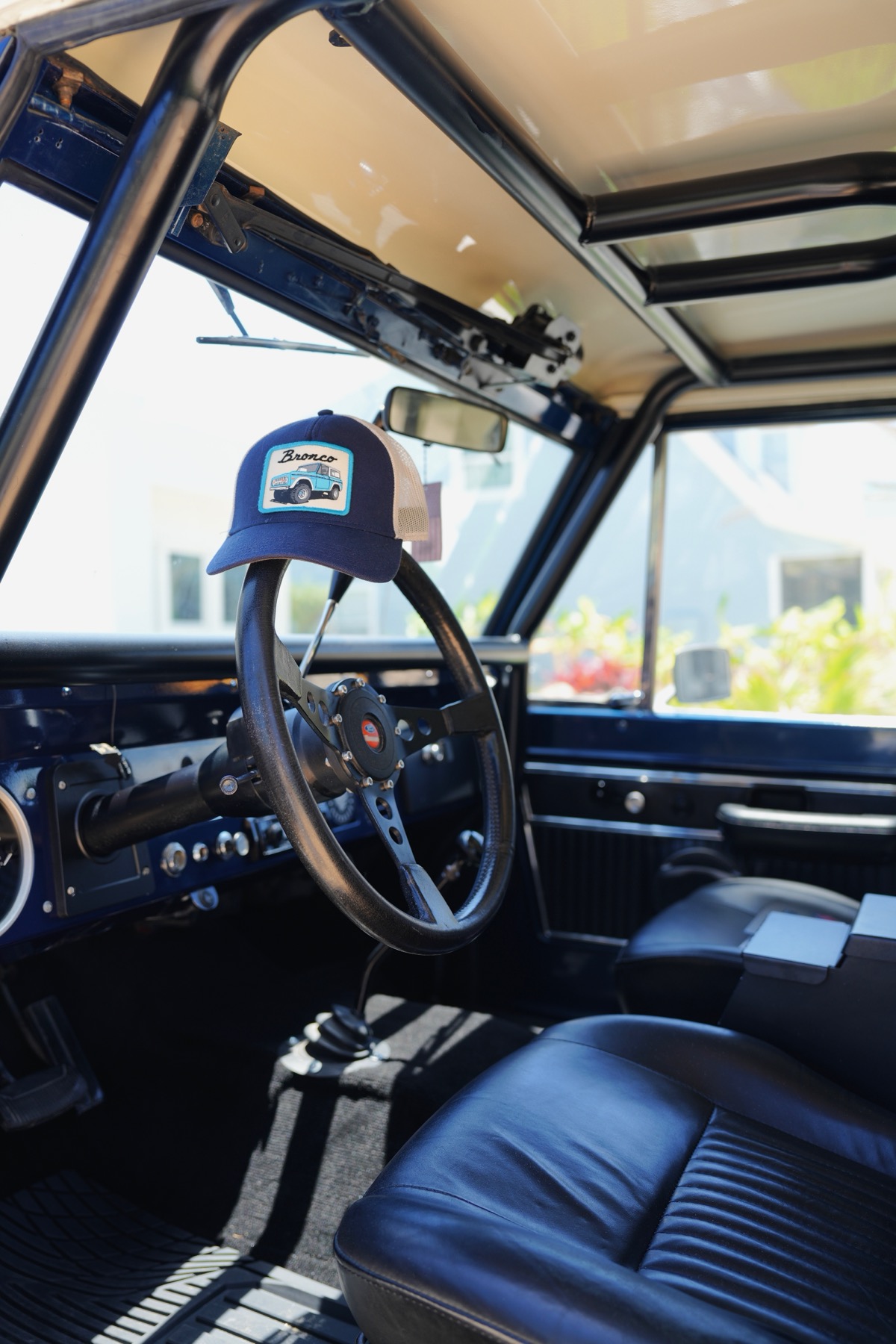 Bronco interior detail